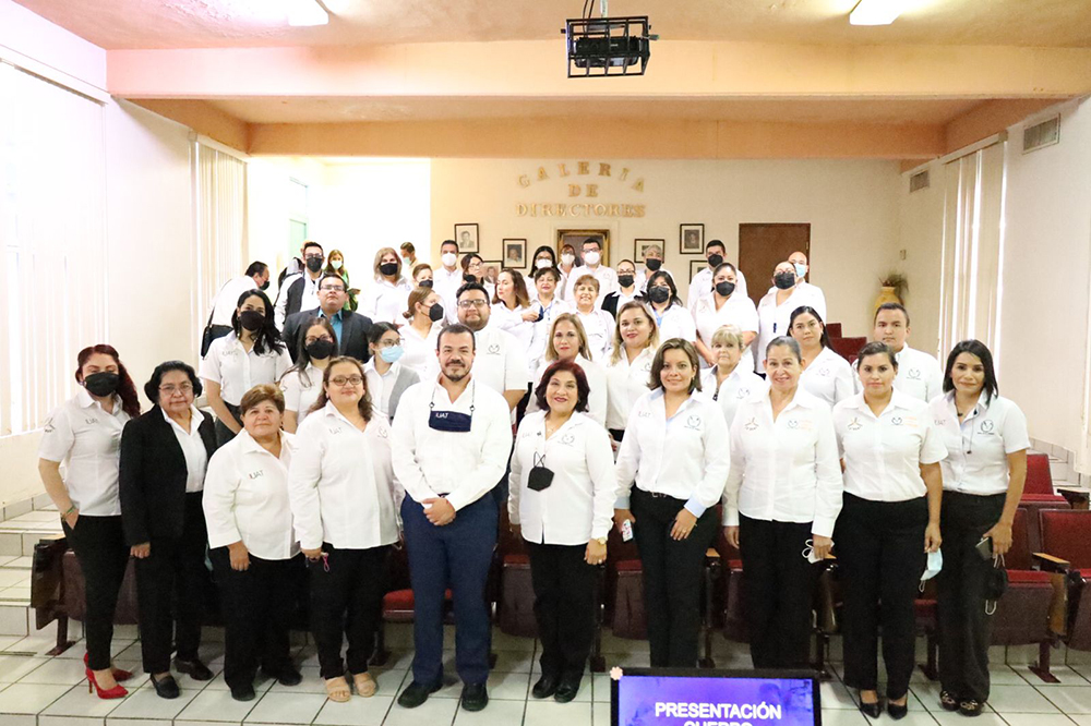 Rector electo visita la Facultad de Enfermería-Nuevo Laredo
