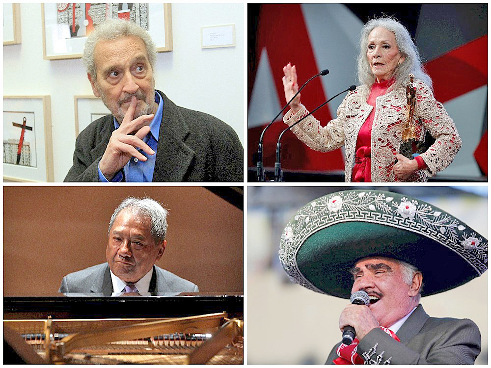 El adiós en 2021 a grandes leyendas del entretenimiento y cultura de México