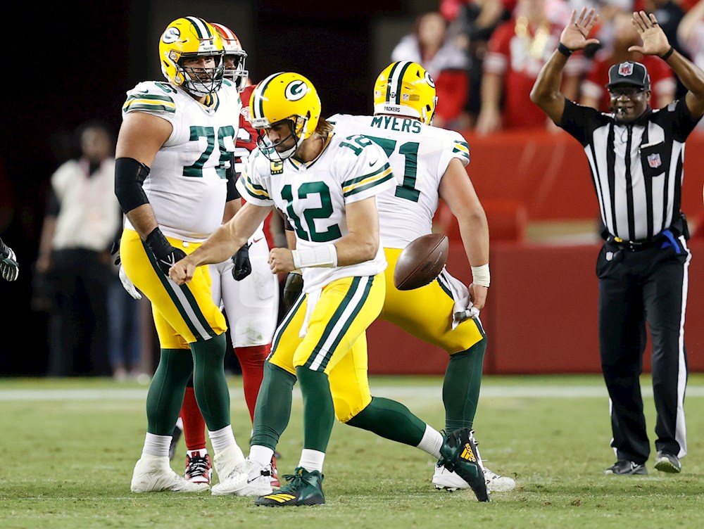 Packers, a un triunfo del campeonato del Norte de la NFC al superar a Bears
