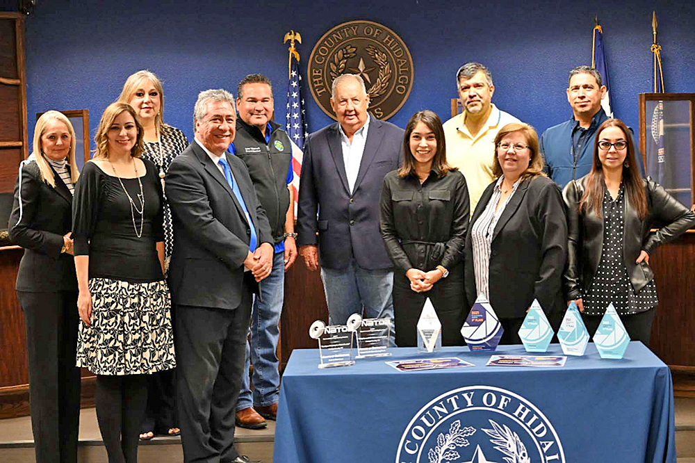 División de Asuntos Públicos del Condado Hidalgo galardonada por producciones de video