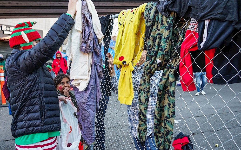 Migrantes viven una Navidad entre esperanza y nostalgia en frontera de México