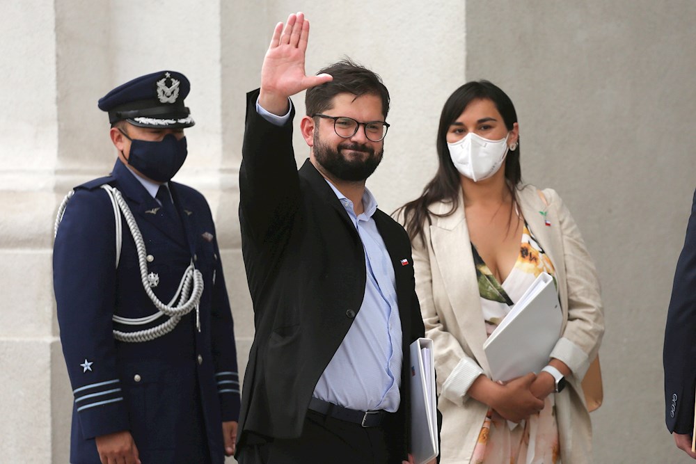 EEUU felicita a Boric y espera seguir trabajando con Chile por la seguridad