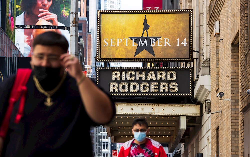 Cancelados diez musicales de Broadway por repunte de covid-19 en Nueva York