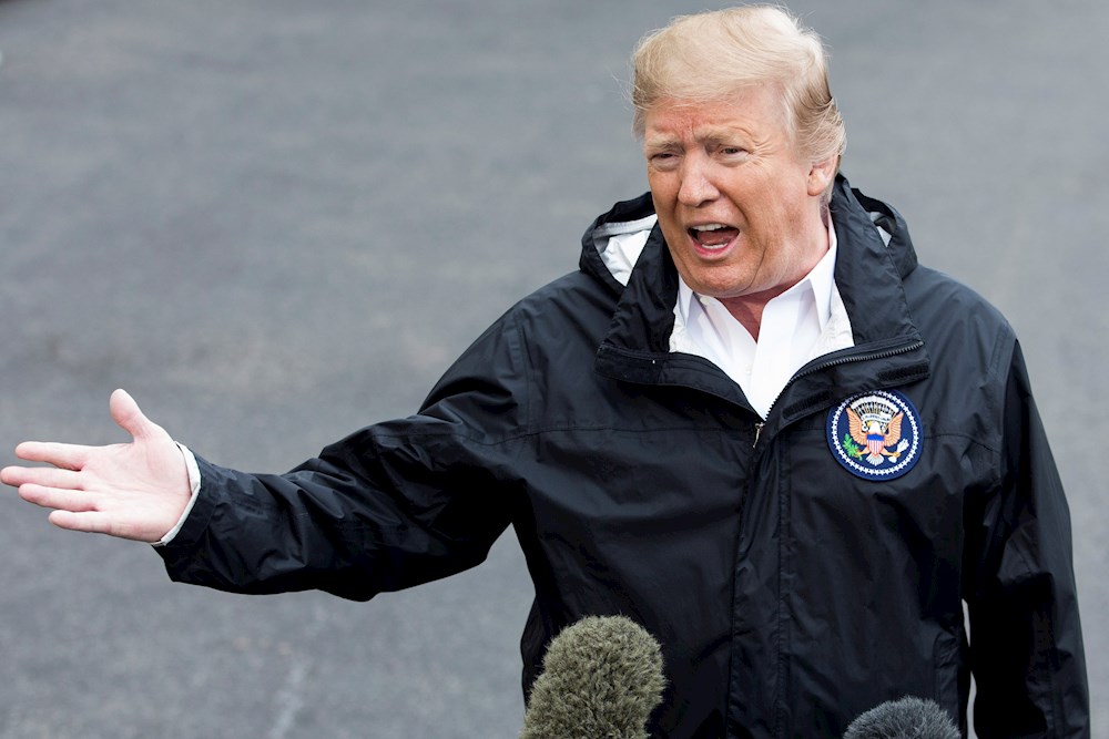 Trump cancela rueda de prensa en Florida por “parcialidad” de investigación