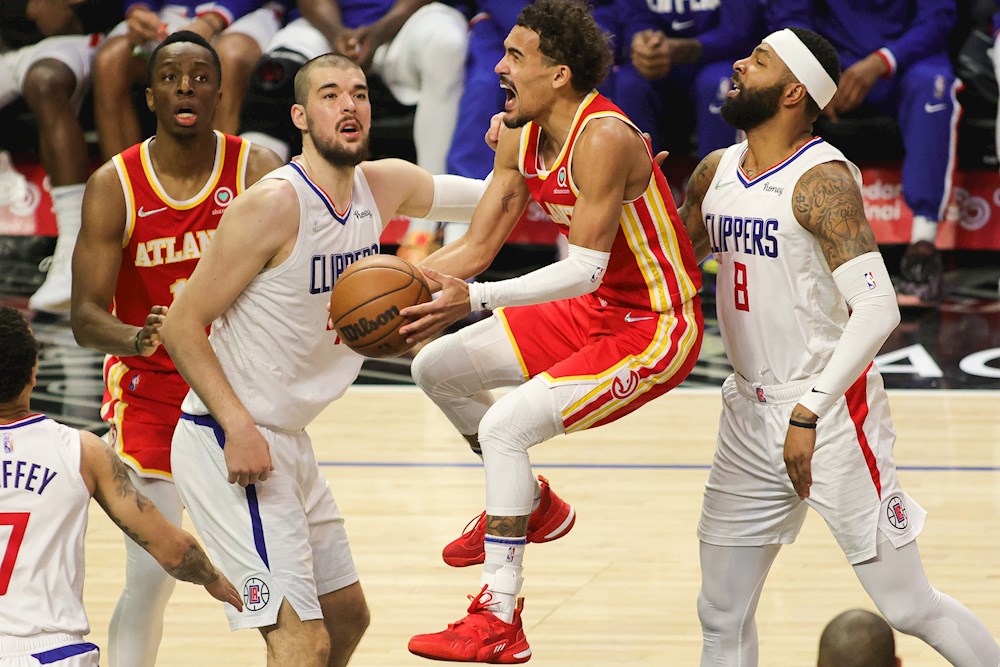 106-93:Los Clippers recuperan la sonrisa ante los Hawks con un muy buen Ibaka