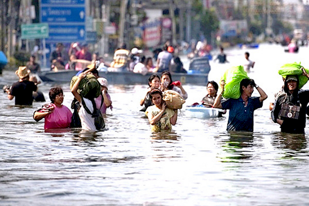 Millones de personas migrarán debido a los desastres naturales por crisis climática