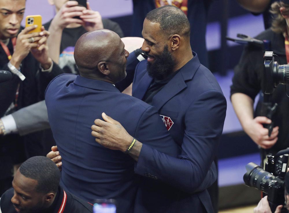 LeBron se reencuentra con Jordan en el All-Star: “Siempre quise ser como él”