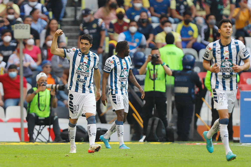 El colombiano Hurtado anota gol y pone una asistencia en el triunfo del Pachuca