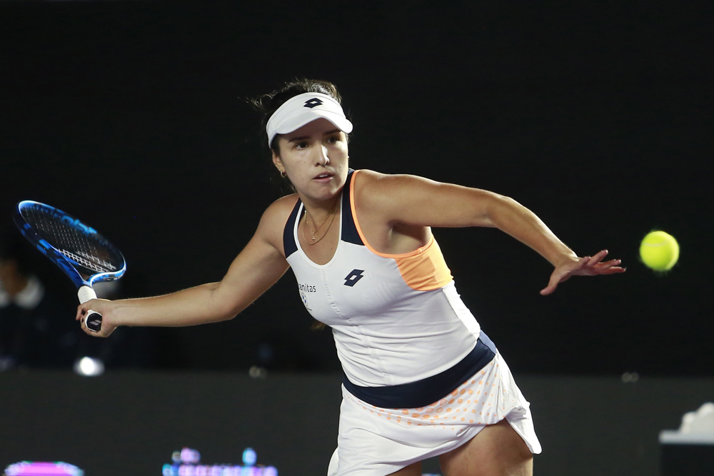 La colombiana Osorio avanza a cuartos en Zapopan con triunfo sobre Baptiste