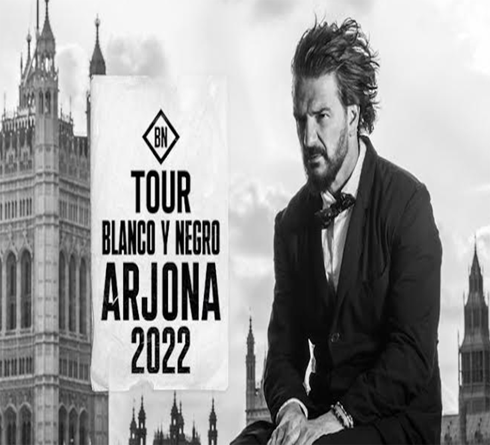 Arjona llega con su gira “Blanco y Negro Tour” a Las vegas