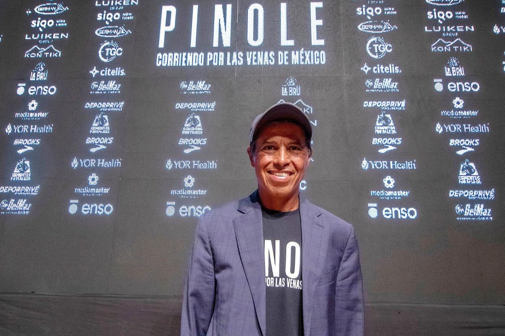 El maratonista mexicano Germán Silva completa 5.000 kilómetros en 100 días