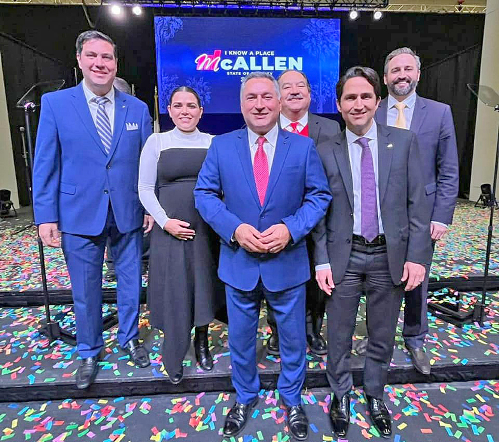 Rindió su primer informe alcalde de McAllen, Javier Villalobos.