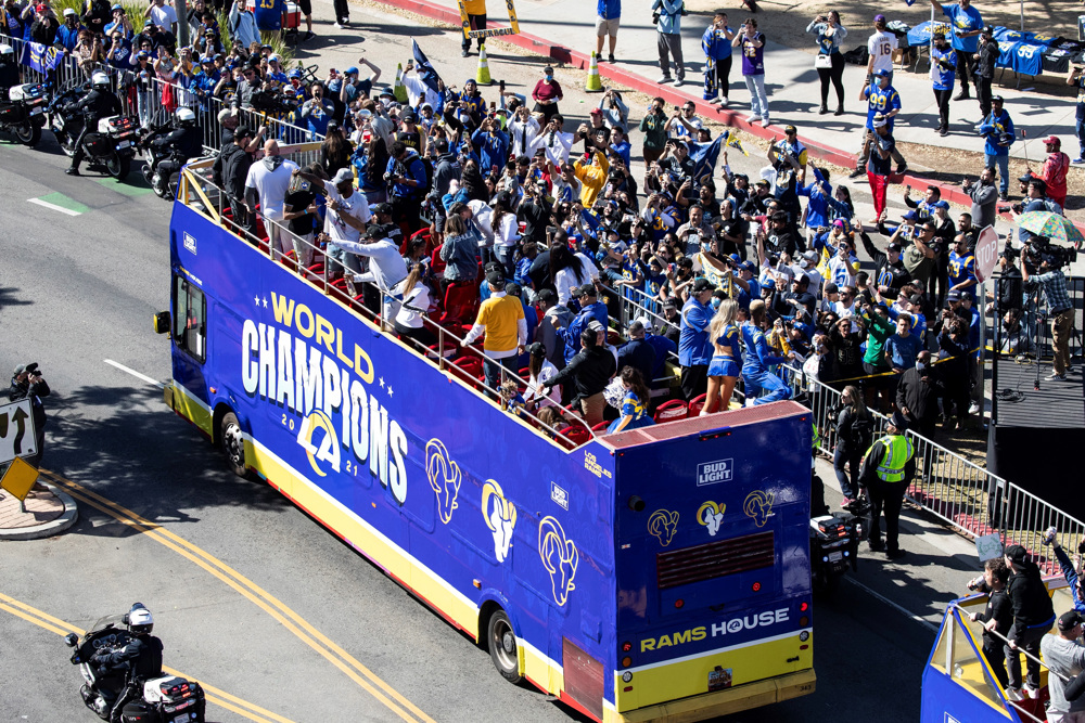Los Ángeles se da con los Rams la fiesta que se debía por los Lakers y los Dodgers