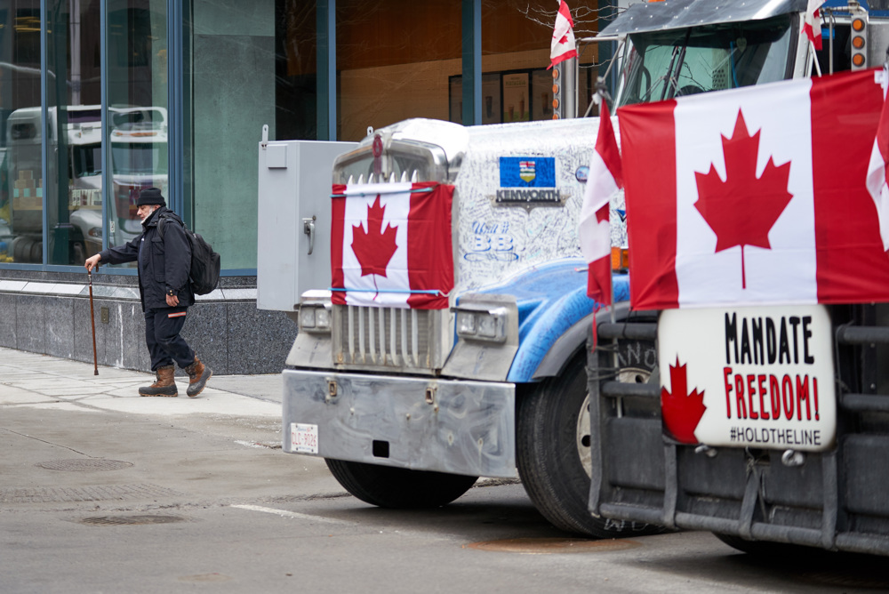 Las tensiones empiezan a aflorar tras dos semanas de ocupación en Ottawa