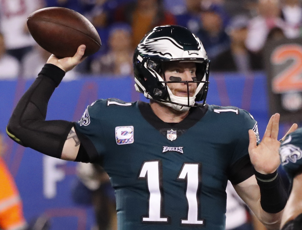 El pasador Carson Wentz llega a los Commanders procedente de los Colts