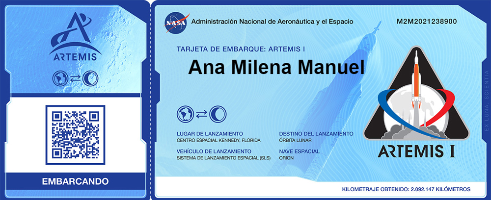 La NASA invita a los hispanos a enviar su nombre a la Luna