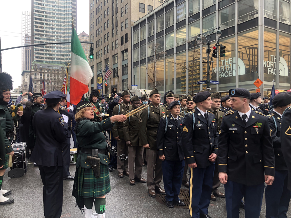 Las gaitas vuelven a la Quinta Avenida de Nueva York por fiesta de St.Patrick