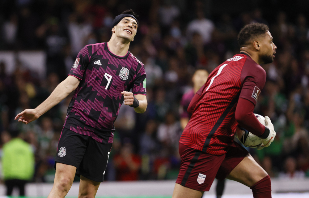 0-0. México y Estados Unidos empatan y se acercan al Mundial de Catar