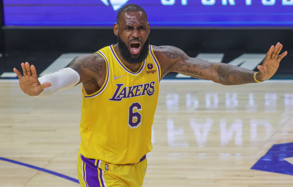 LeBron James se perderá otro partido por su tobillo; Lakers contra Utah Jazz
