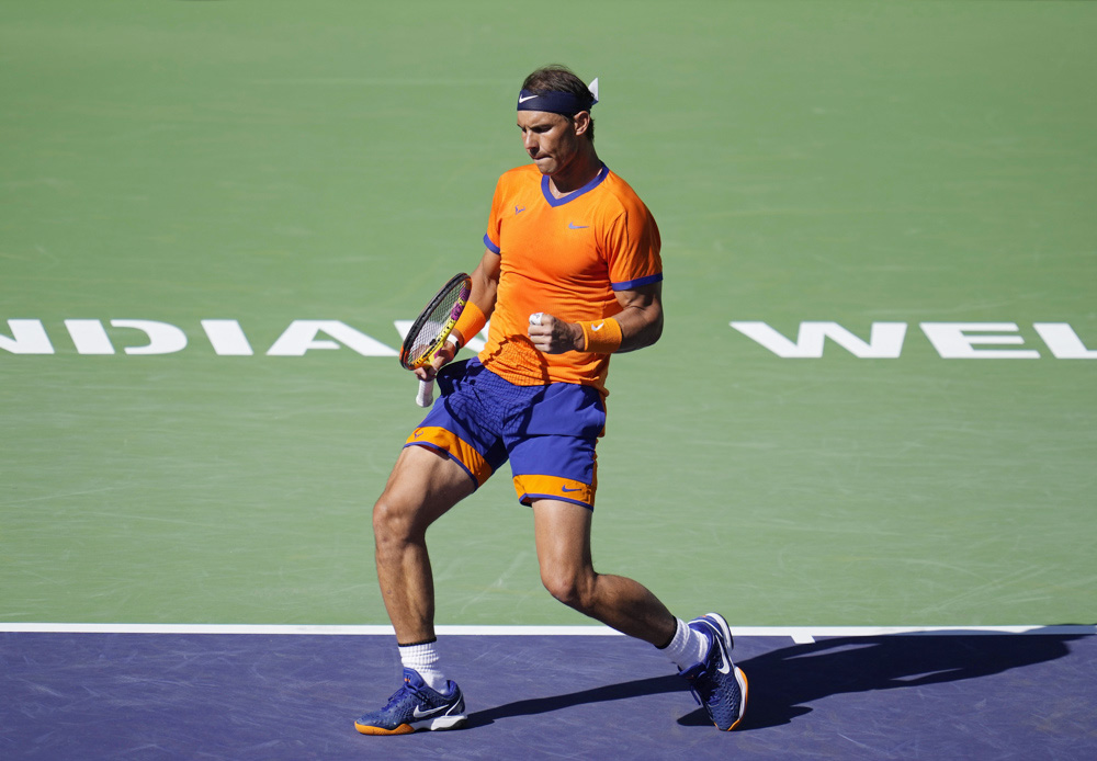 Nadal sobrevive a Kyrgios y alcanza las semifinales en Indian Wells, todavía invicto en 2022