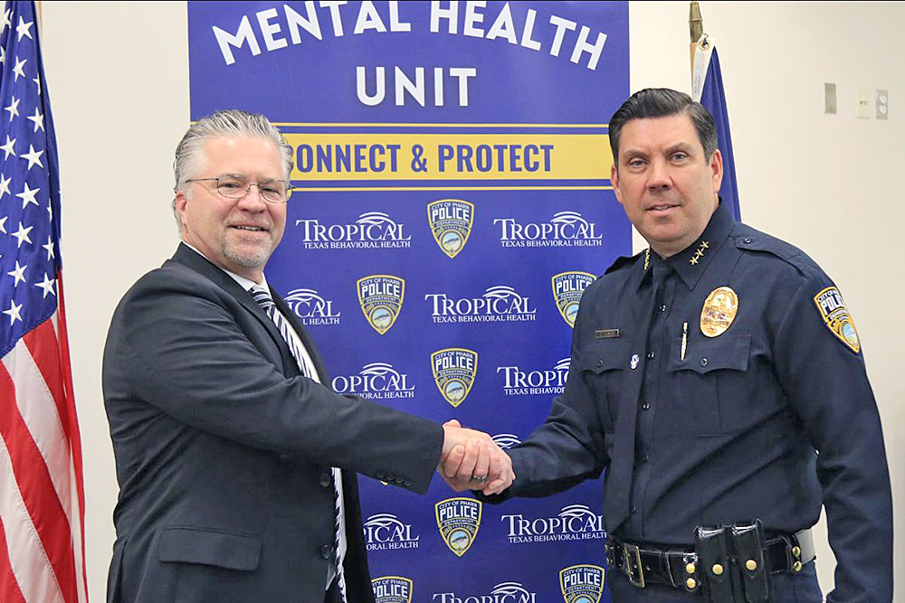 Pharr PD y Tropical Texas Behavioral Health reciben subvención por $550,000