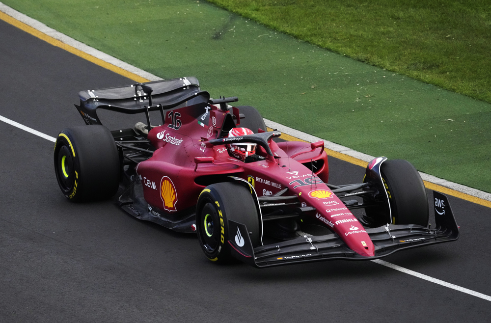 Leclerc marca el ritmo en Albert Park