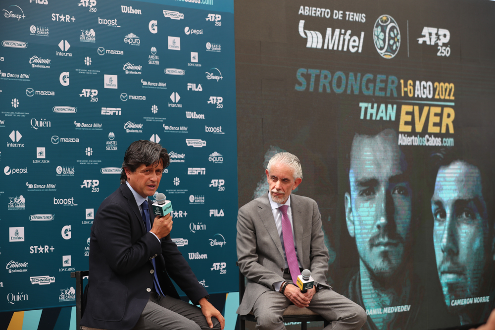 El ruso Medvedev, dos del mundo, lidera cartel del Abierto de Los Cabos