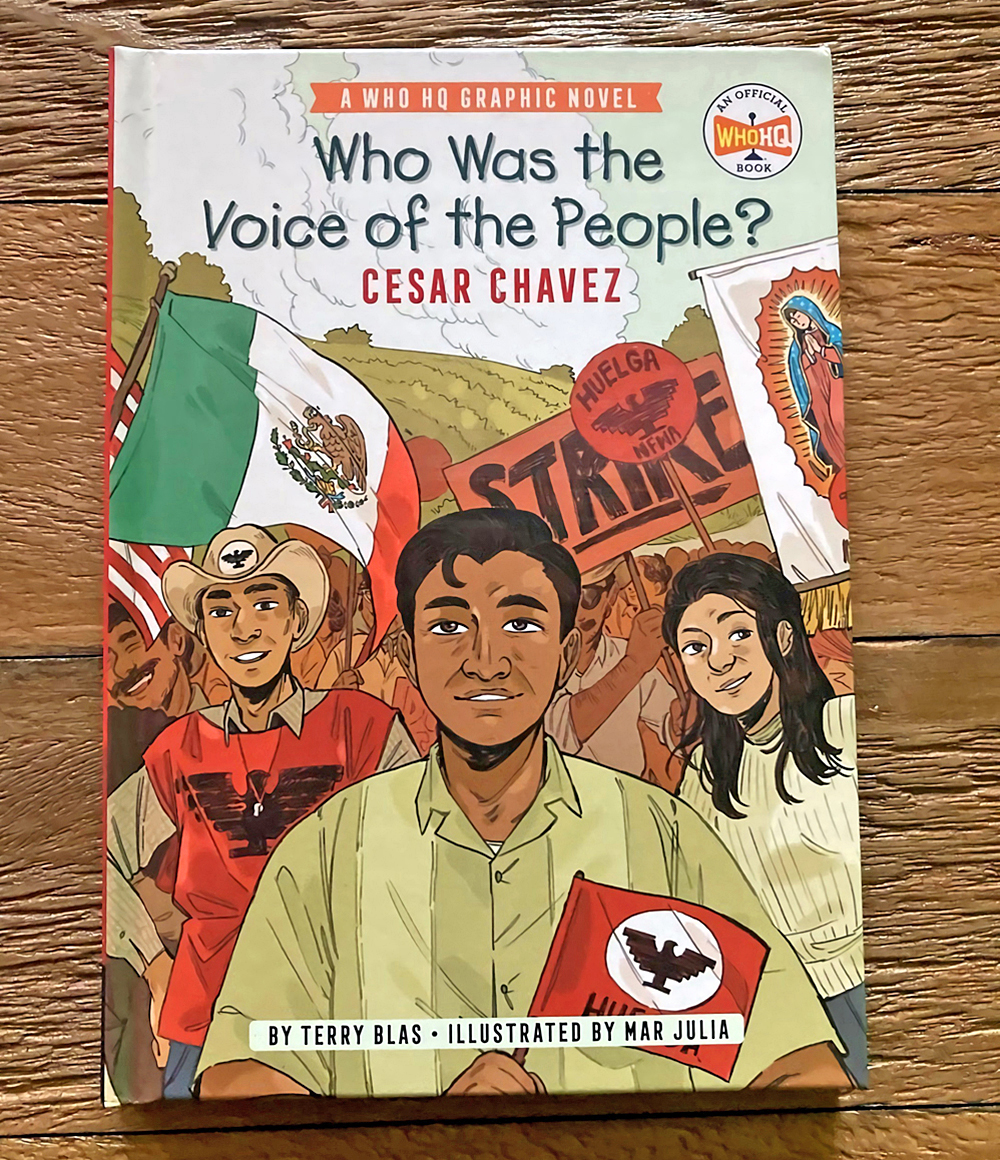 La tenacidad del sindicalista César Chávez inspira un cómic para jóvenes