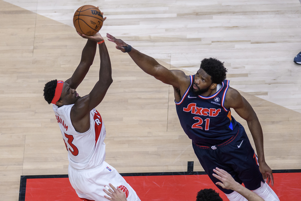 88-103: Los Raptors secan a los Sixers y fuerzan un sexto partido