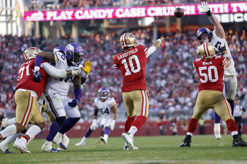 Jimmy Garoppolo dice que los 49ers deben apreciar la calidad de Deebo Samuel