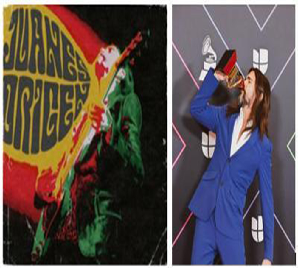 Canciones en álbum “Origen conmovieron mi alma”: Juanes ganador del Grammy