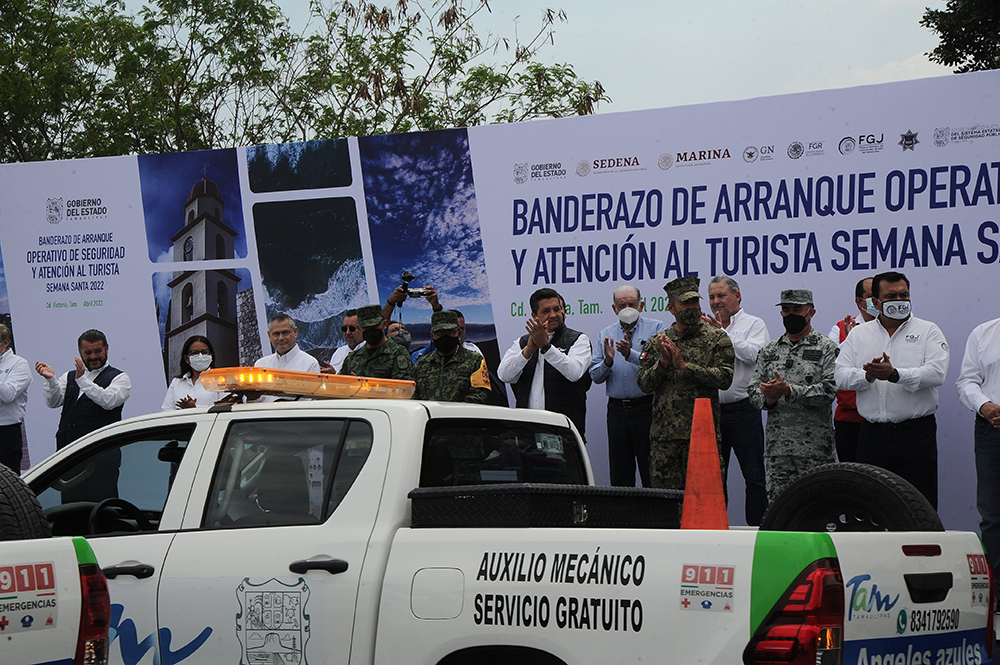 Inicia Operativo de Semana Santa y Pascua 2022 en Tamaulipas