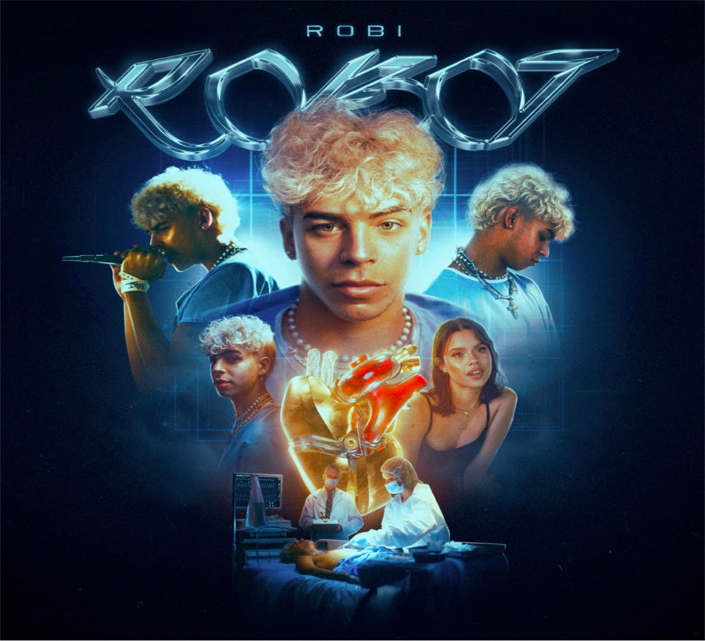 Robi, el artista que surge en TikTok, estrena “Robot” a ritmo del rock