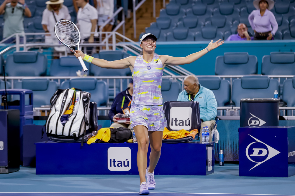 Iga Swiatek jugará la final de Miami contra Naomi Osaka