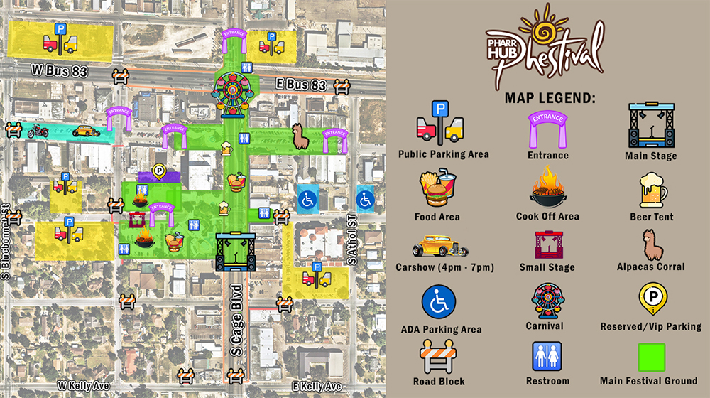 Pharr Hub Phestival regresa este sábado a la ciudad de Pharr