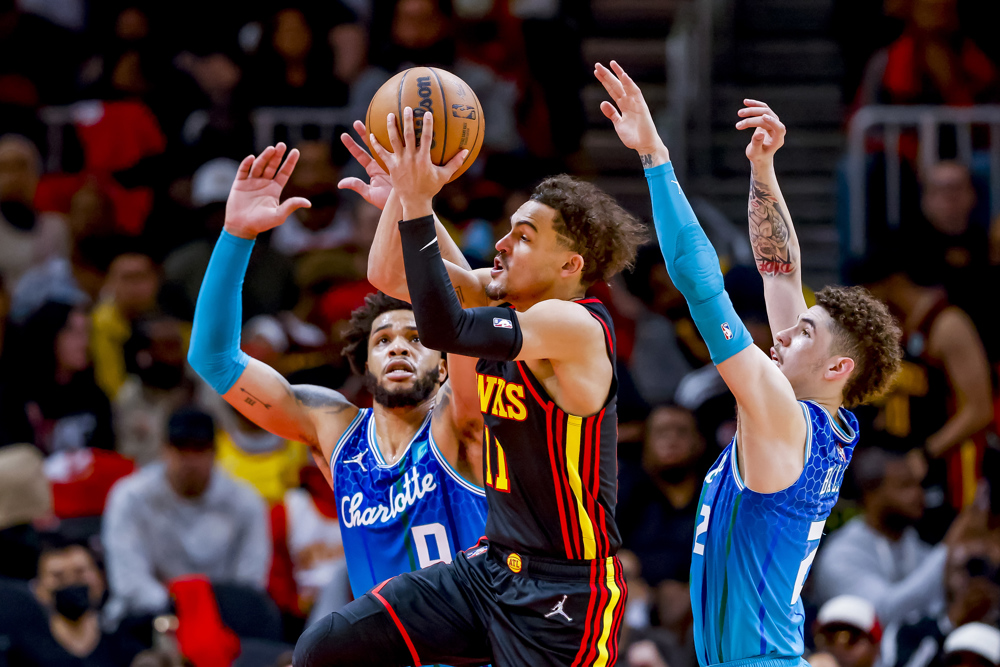 132-103. Los Hawks aplastan a los Hornets y avisan a los Cavaliers