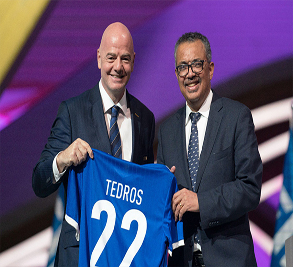 OMS y FIFA acuerdan medidas para promover una mejor salud en el Mundial 2022