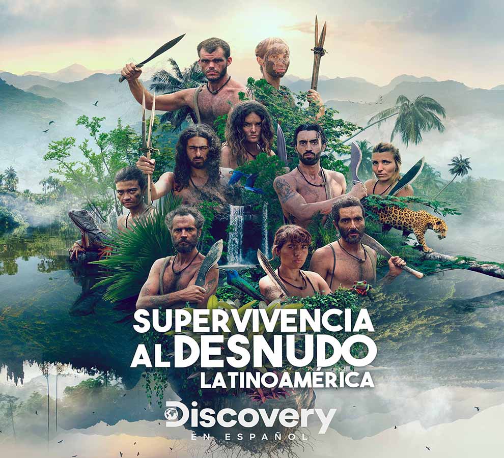 DISCOVERY EN ESPAÑOL ESTRENA LA VERSIÓN LATINOAMÉRICA DE “SUPERVIVENCIA AL DESNUDO”
