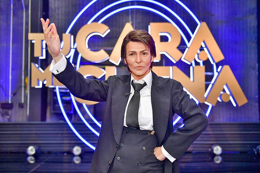 Kika Edgar sorprendió al transformarse en Raphael para “Tu Cara Me Suena”