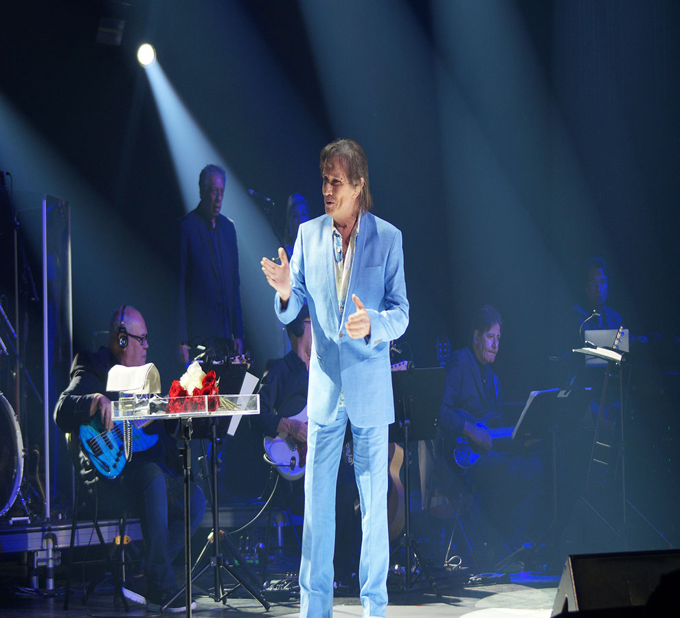 Roberto Carlos deleitó a McAllen con su Tour USA 2022