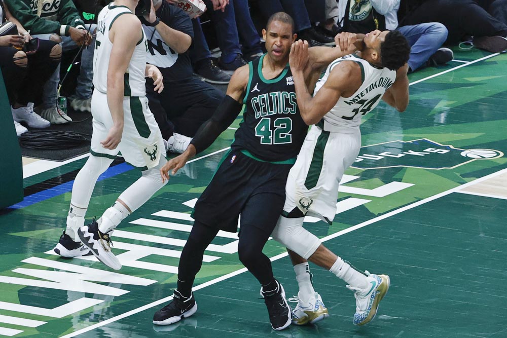 Al Horford: “No me gustó cómo me miró Giannis y eso cambió mi partido”
