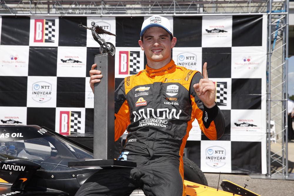 Pato O’Ward gana en Alabama y Palou es el nuevo líder