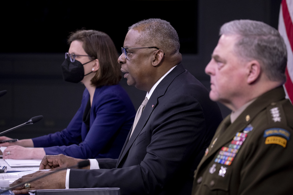 EEUU subraya su compromiso de ayudar militarmente a Ucrania “hasta el final”