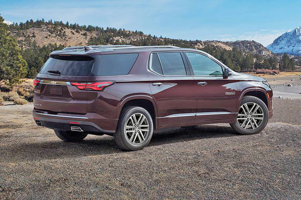 Prueba: Chevrolet Traverse del 2022, el típico SUV para el trajín diario