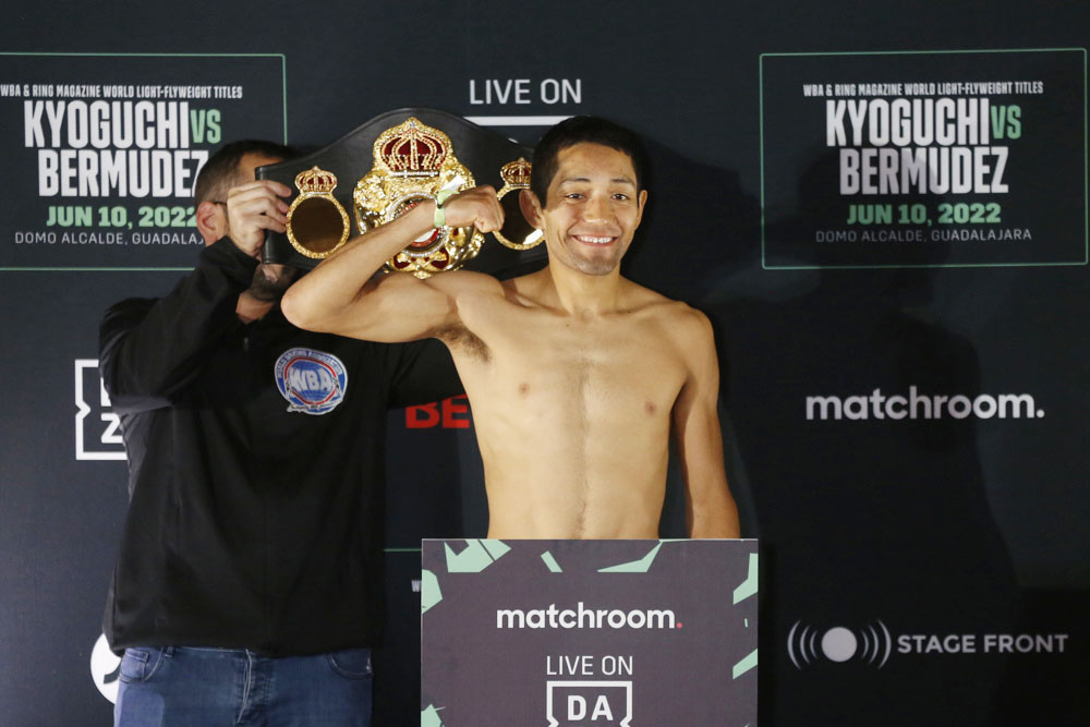 El mexicano Bermúdez promete “echar ganas” para destronar al japonés Kyoguchi