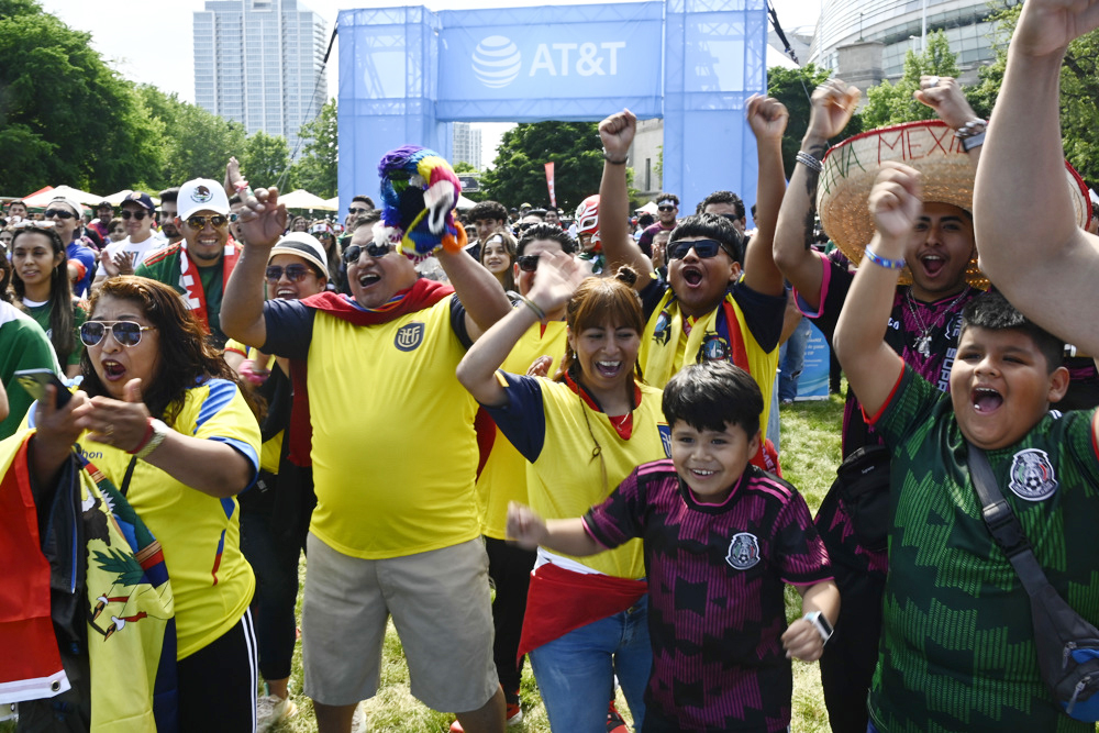 México y Ecuador, como locales en Chicago