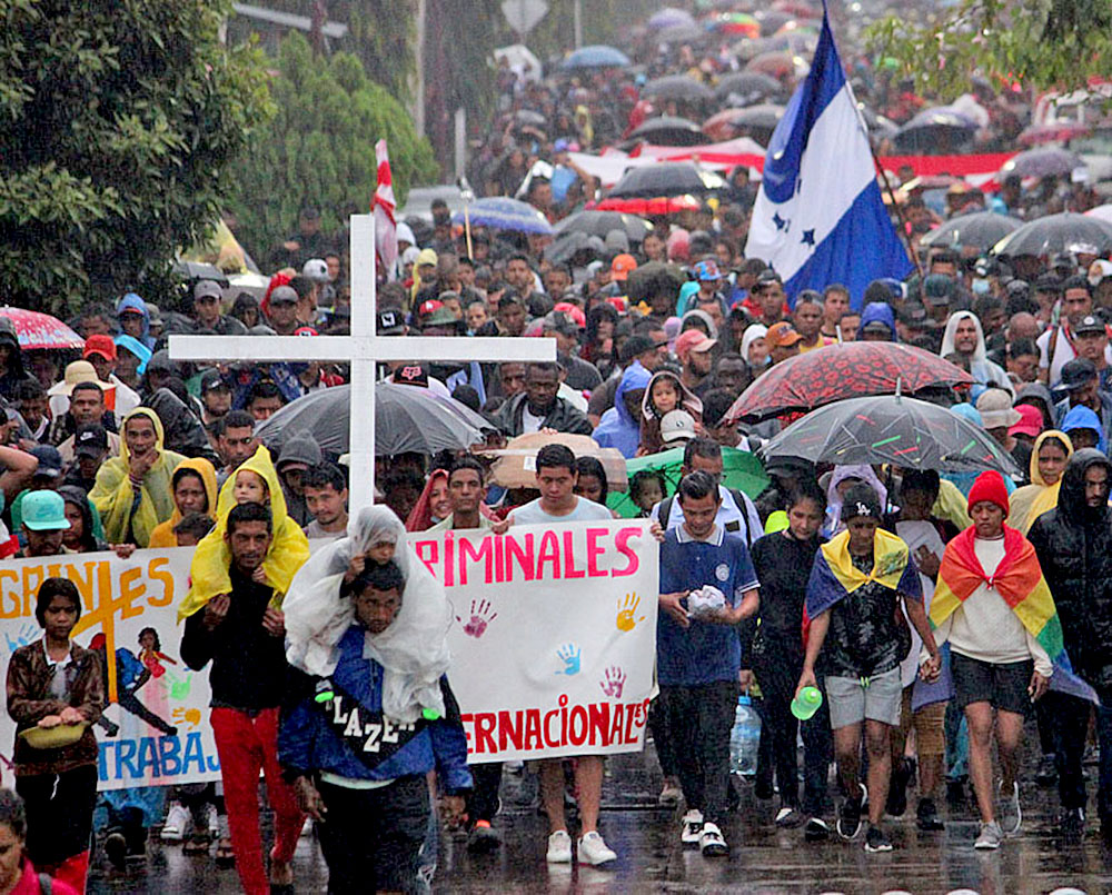 Avalancha de migrantes hacia EU