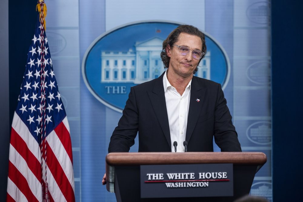 El apasionado discurso de Matthew McConaughey para pedir límites a las armas