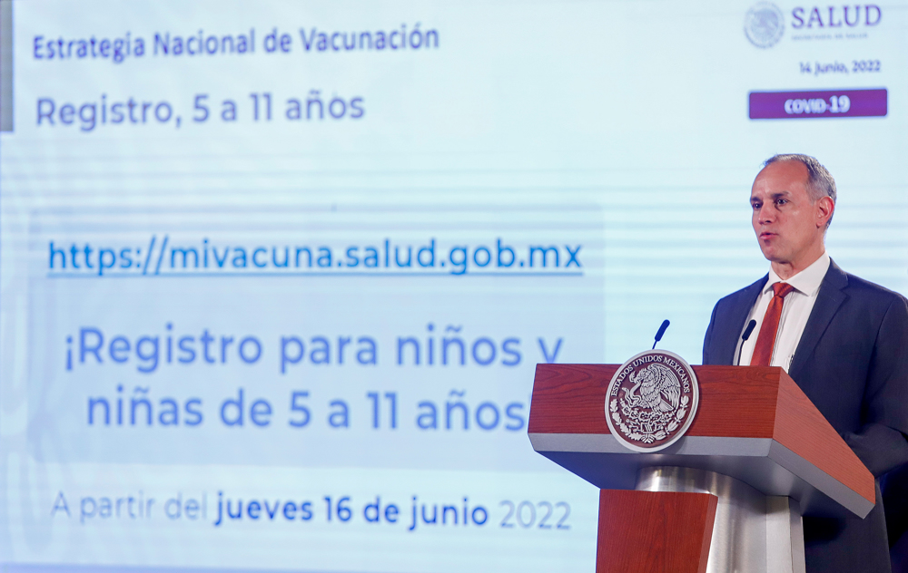 México vacunará contra la covid-19 a niños de entre 5 y 11 años