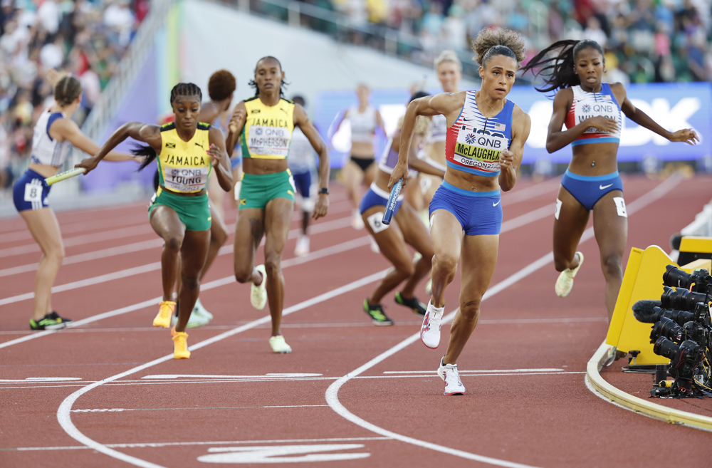Estados Unidos remata su Mundial con oros en los dos relevos 4×400
